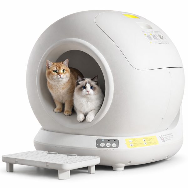 Pet's Choice Self-Cleaning Cat Litter Ηλεκτρική Αυτοκαθαριζόμενη Τουαλέτα Γάτας Λευκό