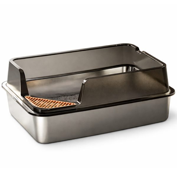 Pet's Choice Ανοξείδωτη Τουαλέτα Γάτας Με Βάση