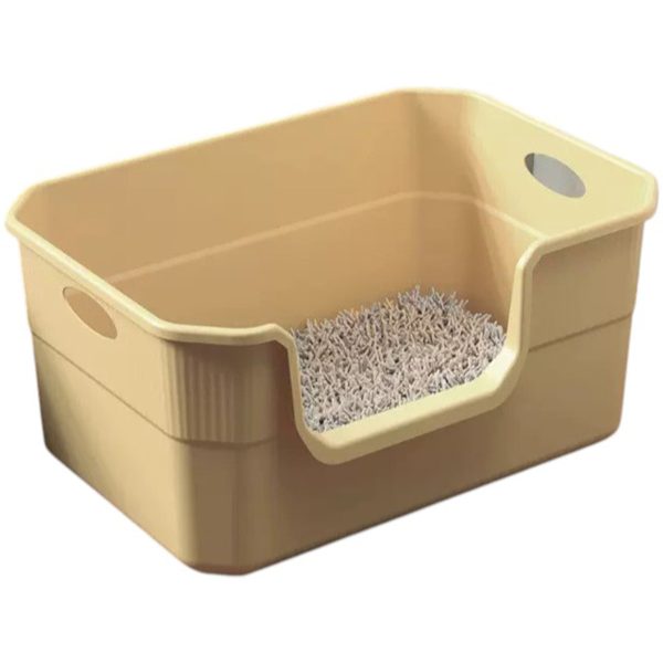 Pet's Choice Τουαλέτα Γάτας Με Υπερυψωμένα Τοιχώματα Βερυκοκκί