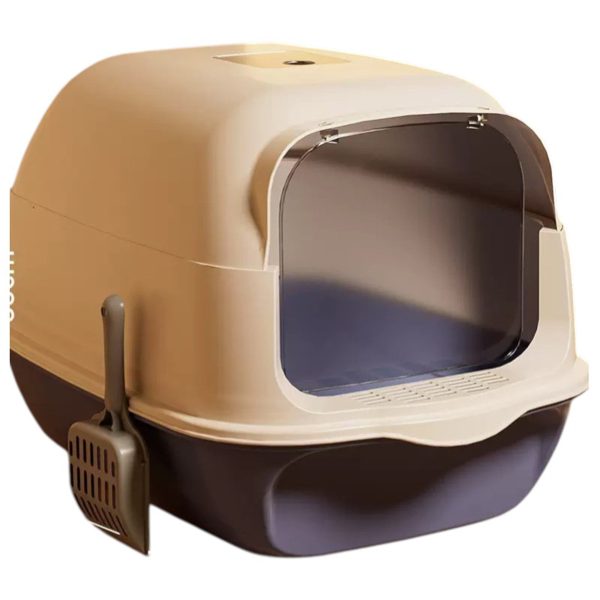 Pet's Choice Κλειστή Τουαλέτα Γάτας Με Πορτάκι Μπλε