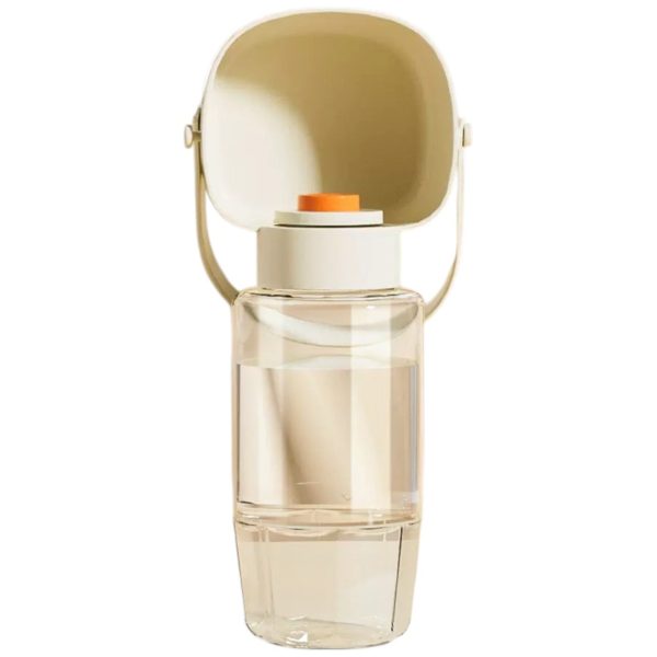 Pet's Choice Travel Bottle Φορητό Παγούρι Νερού & Μπολ Για Κατοικίδια 2Σε1