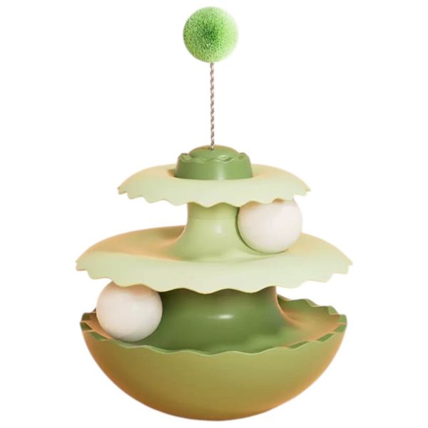 Pet's Choice Interactive Cat Tower Διαδραστικός Παιχνίδι Με Μπάλες Πράσινο