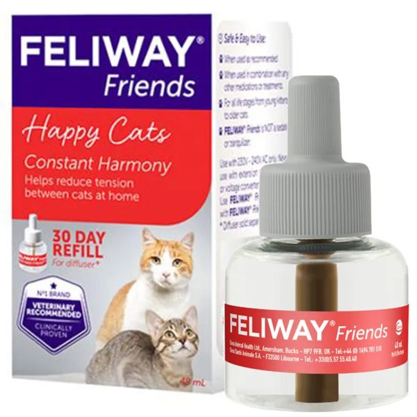 Feliway Friends Refill Ανταλλακτικό Φερομόνης Ψεκαστήρα Για Γάτες 48ml