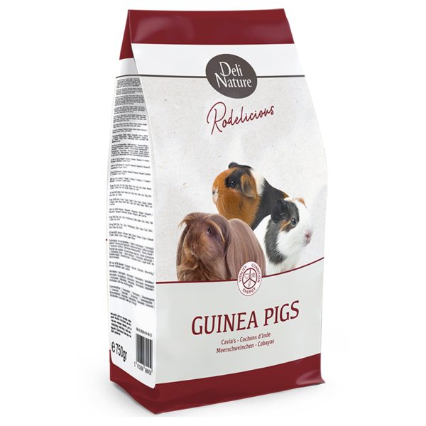 Deli Nature Rodelicious Guinea Pigs Τροφή Για Ινδικά Χοιρίδια 750gr